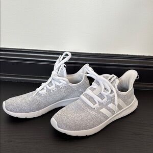 Adidas Gray white Sneakers size 7